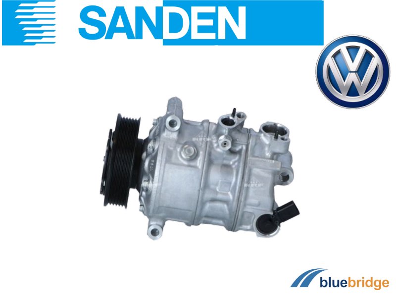 SANDEN 新品 VW エアコンコンプレッサー 7E0816803B 7E0816803F 7E0816803G 7E0816803H  7E0820803M 7E0820803T - 輸入自動車パーツ・用品専門店 ～ blue bridge ～