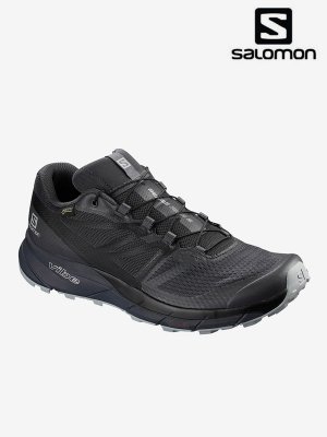 SENSE RIDE2 GTX INVISIBLE FIT #Ebony/Black/Quarry [L40707800] _ SALOMON | サロモン