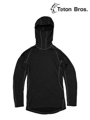 MOB Wool Hoody (Men) #Black [TB193-67030] _ Teton Bros. | ティートンブロス