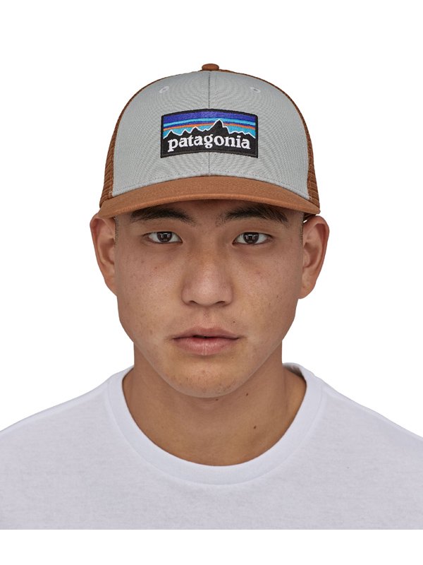 patagonia p6 logo trucker hat