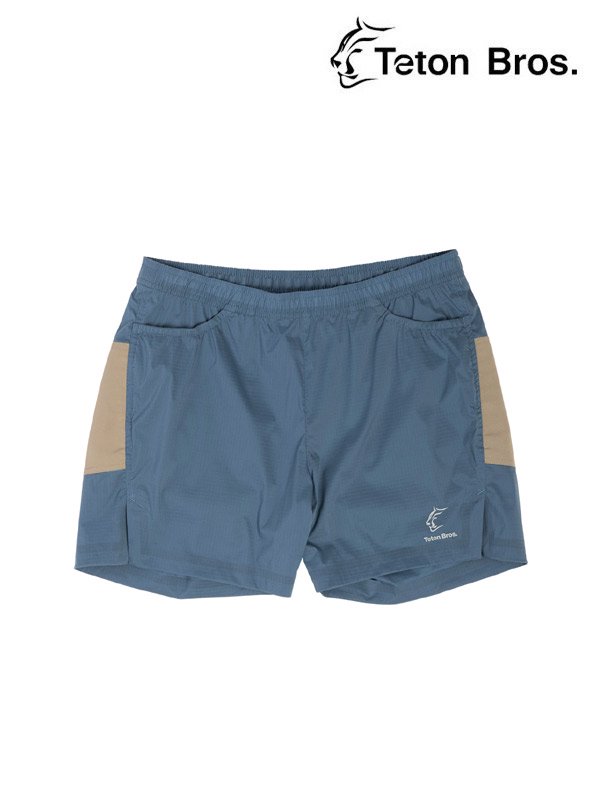 ELV1000 5in Hybrid Short (Men) #Blue [TB201-49M] _ Teton Bros. | ティートンブロス