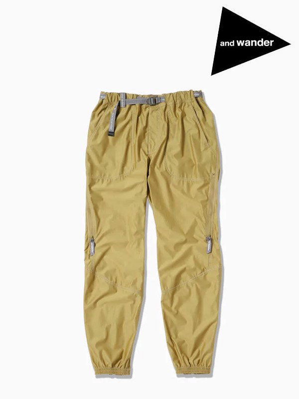 ストレッチドビー 【サイズ00】and wander light rip pants | www