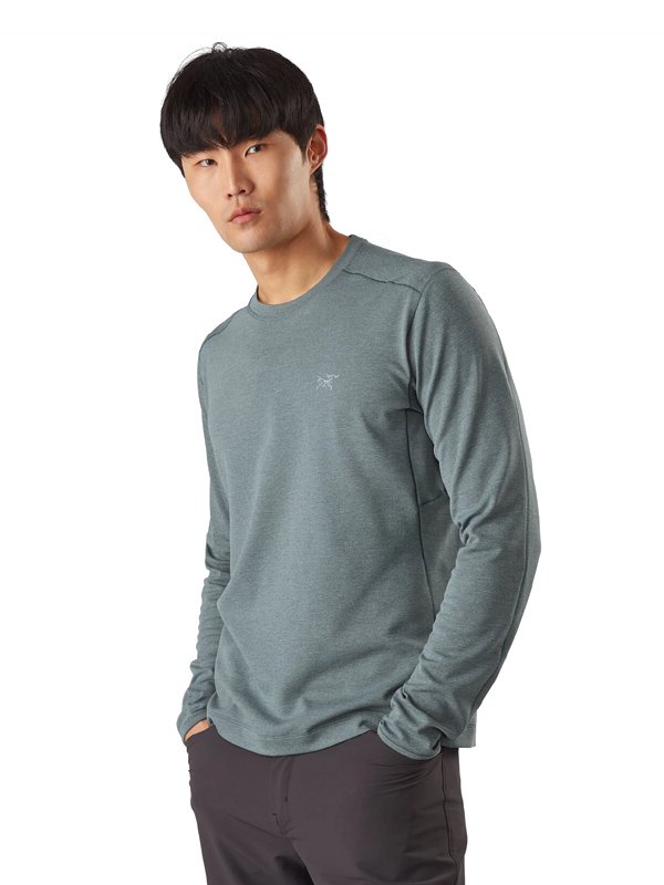 Motus AR Crew LS #Crux Heather [25922][L07464900] _ ARC'TERYX