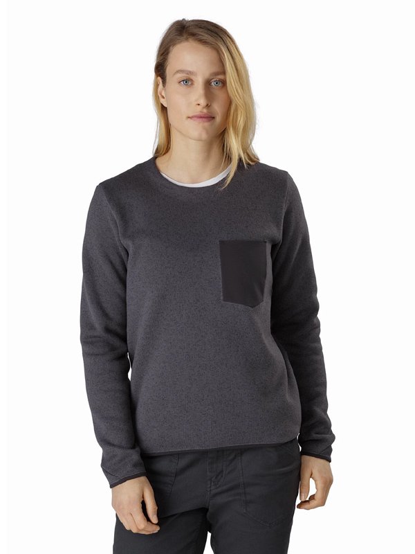 Women's Covert Sweater #Exosphere Heather [24101][L07402900] _ ARC