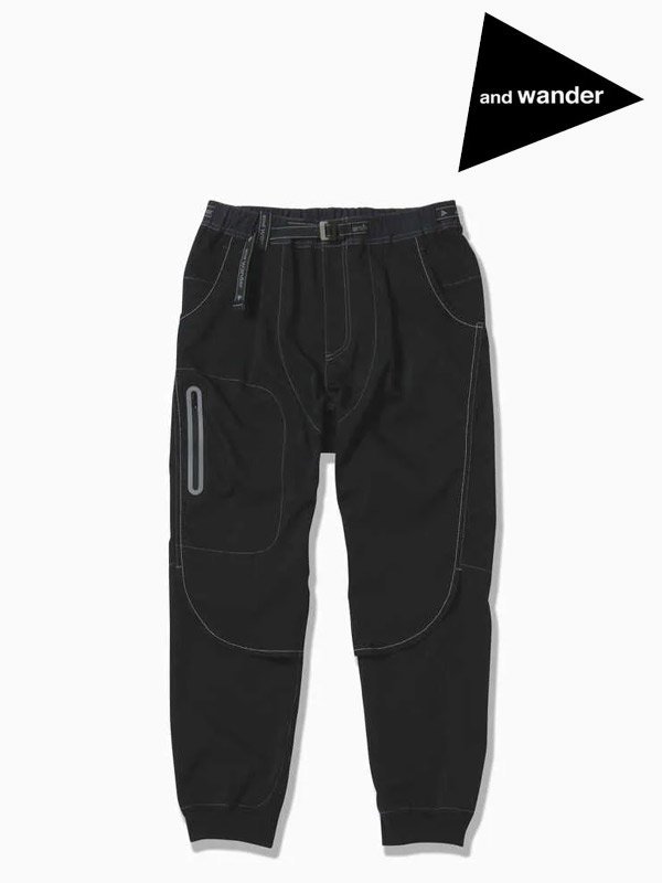 twill climbing saruel pants #Black [5741122018] _ and wander