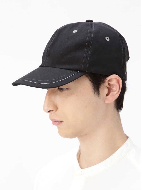 PE/CO cap #Black [5741986540] _ and wander | アンドワンダー