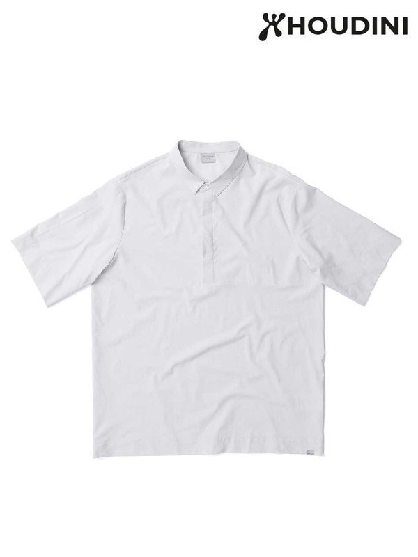 美品 HOUDINI フーディニ Cosmo Shirt Ground Grey - ポロシャツ