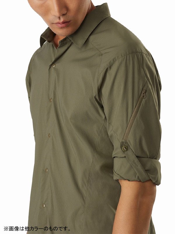 Elaho Shirt LS #Cryptochrome [13652][L07320600] _ ARC'TERYX