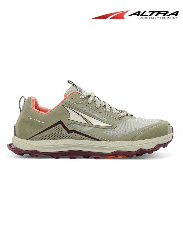 Women's LONE PEAK 5.0 #Khaki [AL0A4VR7017] _ ALTRA | アルトラ