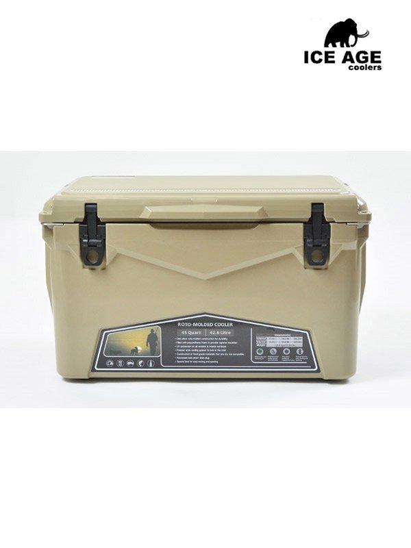 ICE AGE coolers｜クーラーボックス 45QT #Tan _ Season Select