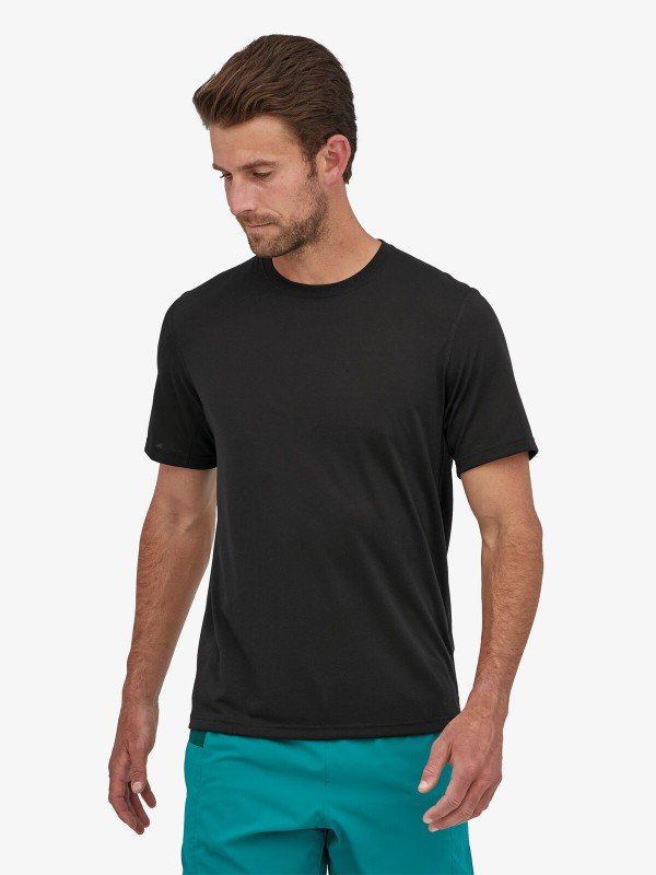 Men's Capilene Cool Trail Shirt #BLK [24496] _ patagonia | パタゴニア