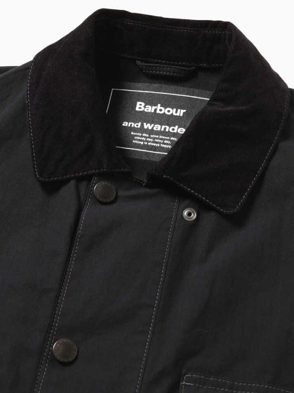 and wander × Barbour CORDURA shirt