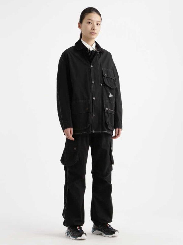 and wander × barbour CORDURA shirt-