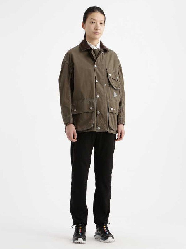 W's Barbour CORDURA shirt #Khaki [5741281047] _ and wander