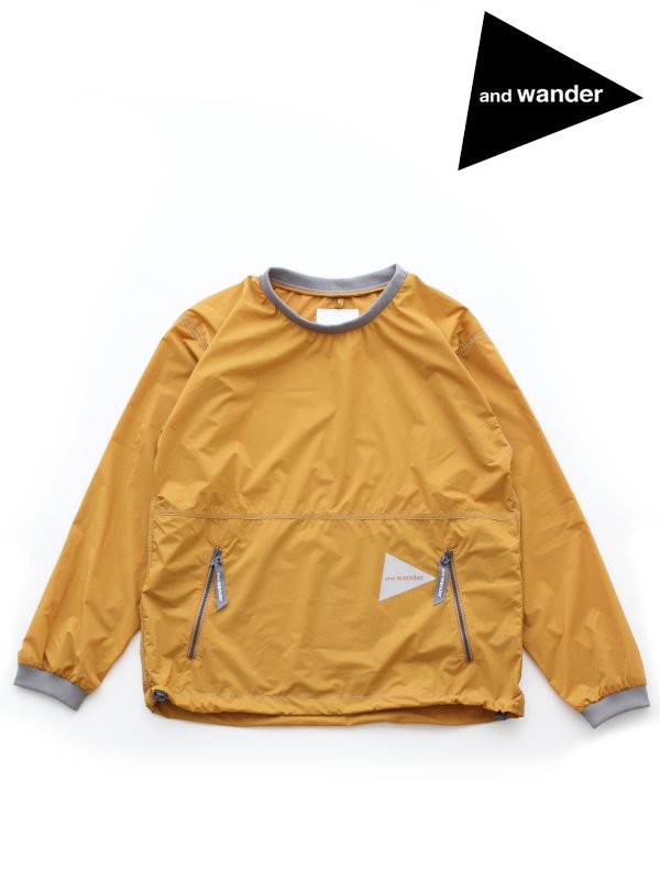 W's PERTEX WIND long sleeve T #Camel [5741221008] _ and wander