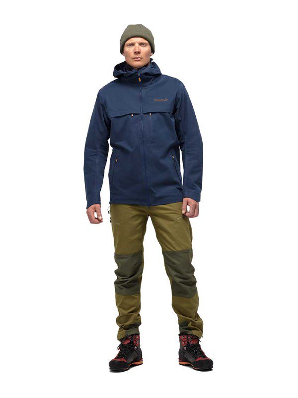 svalbard cotton Jacket M #Indigo Night [   Norrona