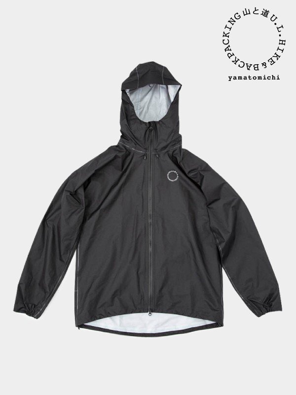 山と道 UL All-weather Jacket black L | hartwellspremium.com