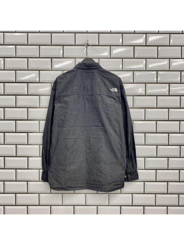 L/S Nylon Denim Nuptse Shirt #BD [NR72130] _ THE NORTH FACE