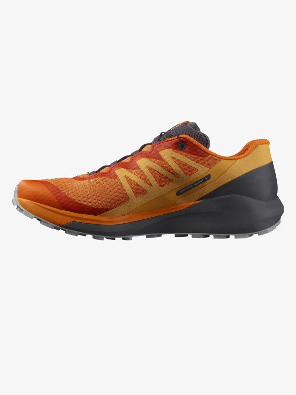 SALOMON｜SENSE RIDE 4 #Vibrant Orange/Ebony/Quarry [L41690700] _ メンズ｜シューズ