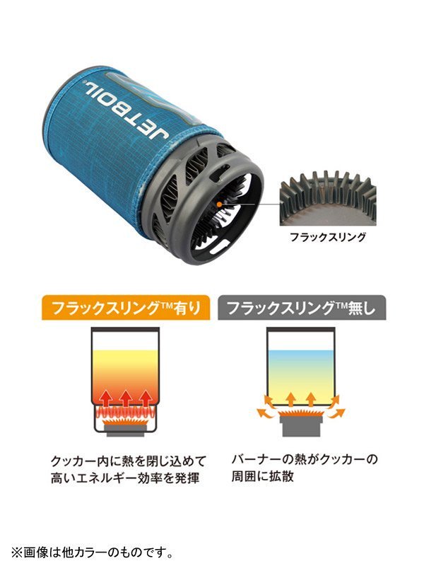 JET BOIL｜JETBOIL フラッシュ #CARB [1824393] _ クッカー・ポット