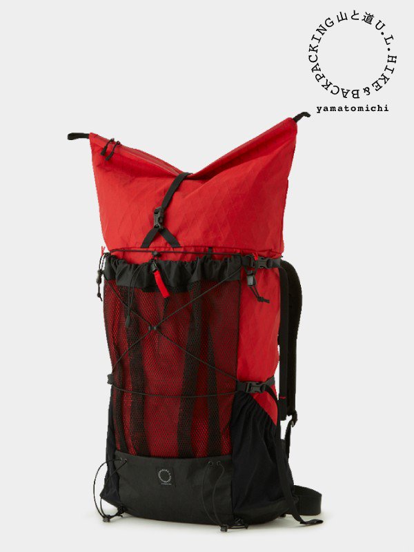 山と道 THREE MESH（Size L 45L）RED - 登山用品