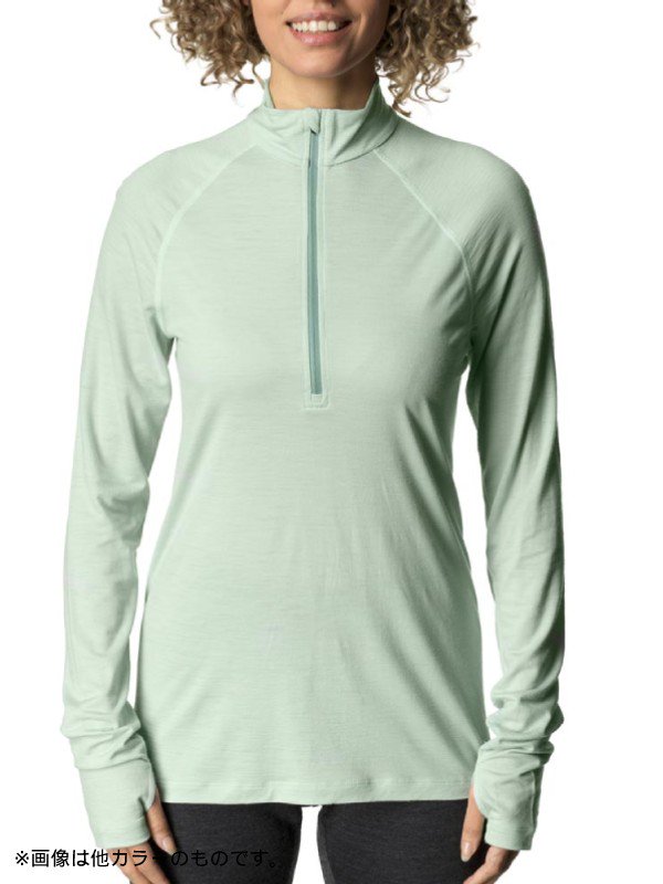 Women's Desoli Light Half Zip #Blue Illusion [840029] _ ウィメンズ