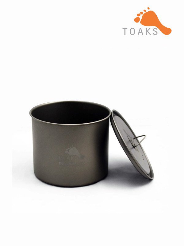 ボトル容器 / TOAKS｜Light Titanium 550ml Pot Without Handle