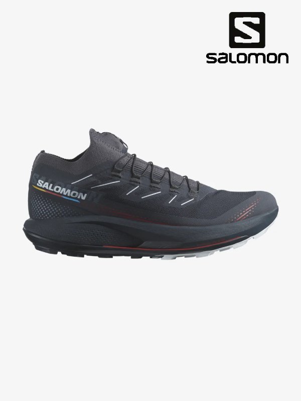 SALOMON｜PULSAR TRAIL 2 /PRO #Carbon/Fiery Red/Arctic Ice