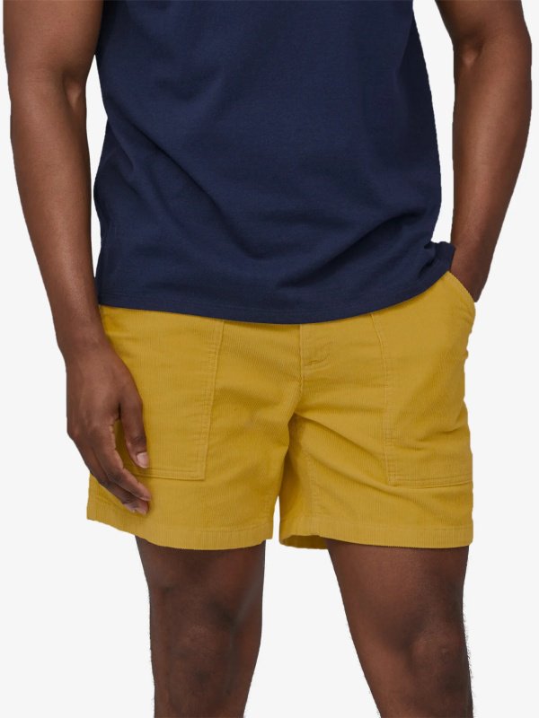 Men's Organic Cotton Cord Utility Shorts - 6 #SUYE [57251] _