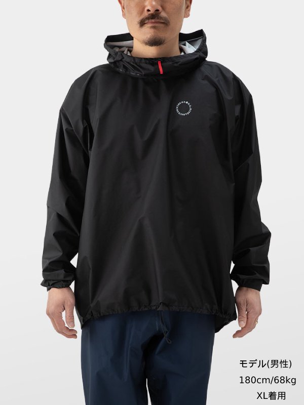 山と道｜ヤマトミチ UL All-weather Hoody (unisex) #Black