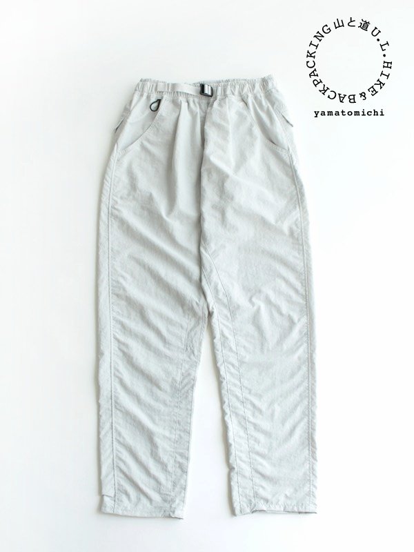 山と道｜ヤマトミチ M's One Tuck 5-Pocket Pants #Glacier White