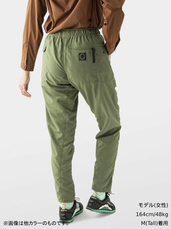 山と道One Tuck 5-Pocket Pants Women.S-Tall - 登山用品