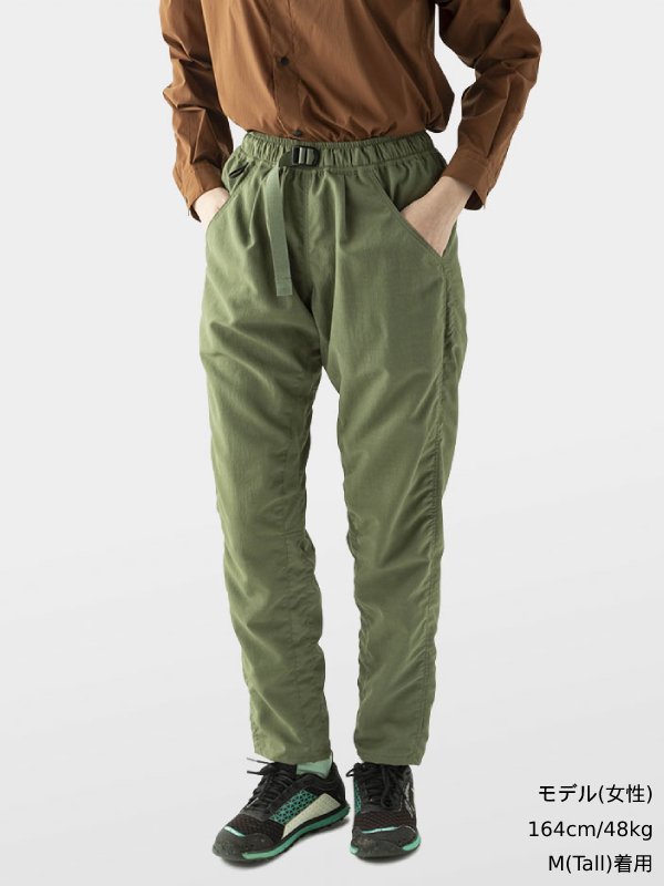 山と道｜ヤマトミチ Women's One Tuck 5-Pocket Pants Tall(レディース
