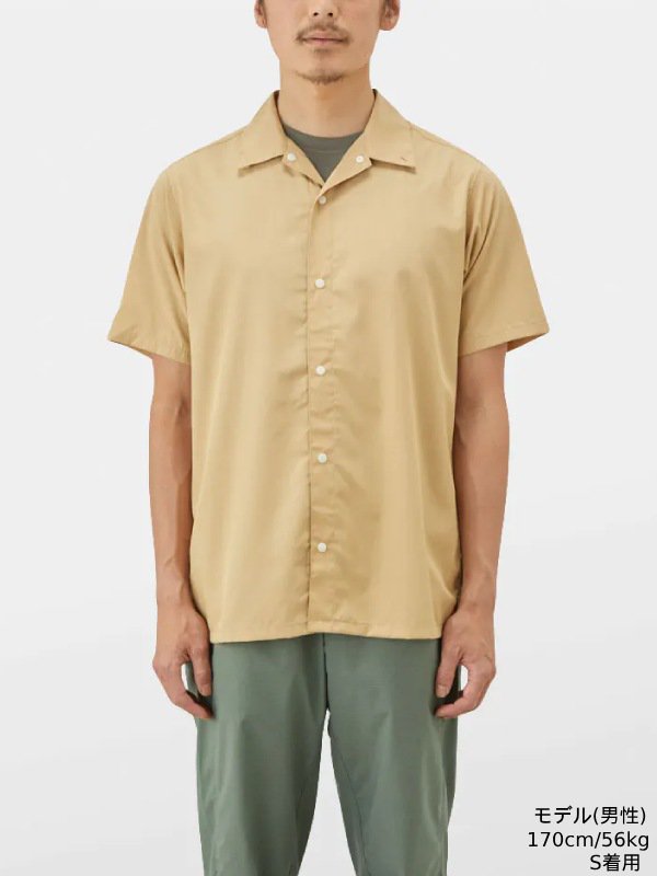 山と道　bamboo short sleeve Shirt