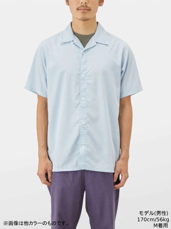 山と道｜ヤマトミチ M's Bamboo Short Sleeve Shirt #Nomad