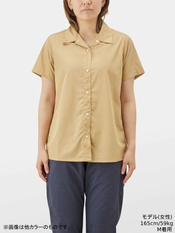 ウィメンズ｜トップス / Women's Bamboo Short Sleeve Shirt (レディース) Vanilla Cream