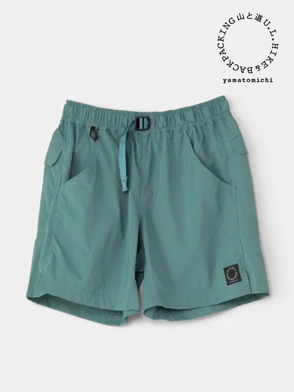 山と道｜ヤマトミチ Women's DW 5-Pocket Shorts (レディース) #Sage Gray