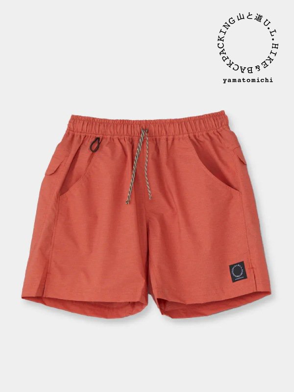 山と道｜ヤマトミチ M's Light 5-Pocket Shorts #Coral