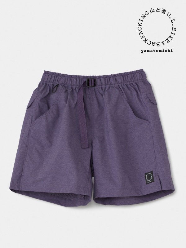 山と道 5pocket shorts pail lilac レディースs-