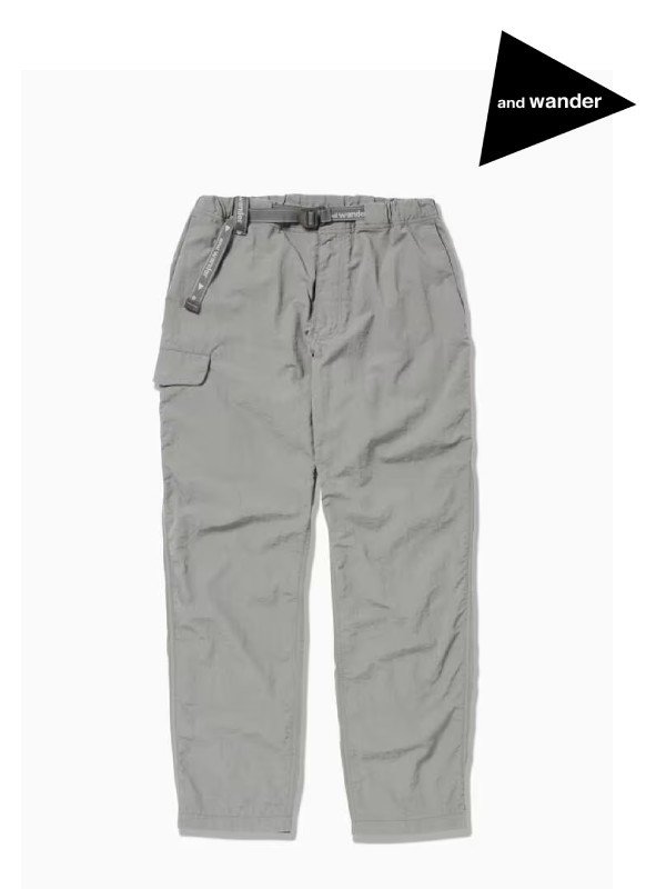 ウィメンズ｜ボトムス / Women's Ny taffeta hiker pants gray