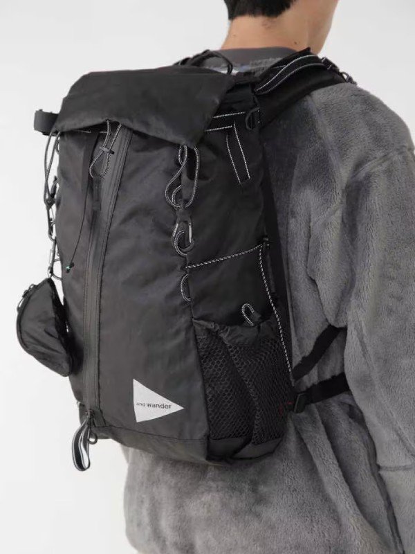 andwander｜アンドワンダー ECOPAK 30L backpack #black [5743975003]