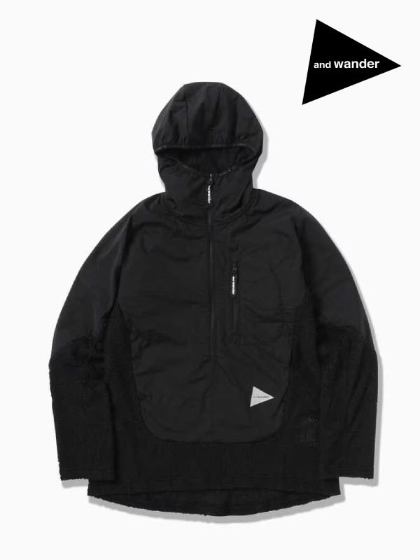 ウィメンズ｜トップス / Women's alpha direct hoodie black