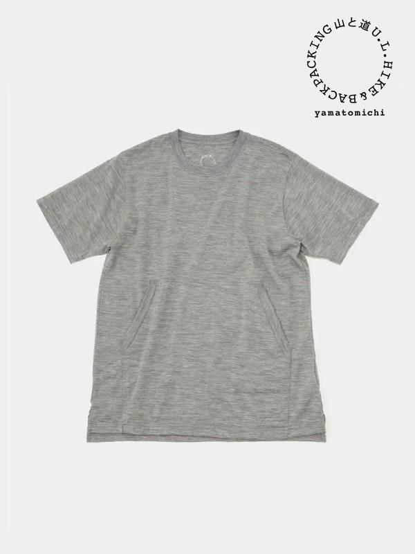 山と道｜ヤマトミチ 100% Merino Light Kangaroo Pocket (unisex