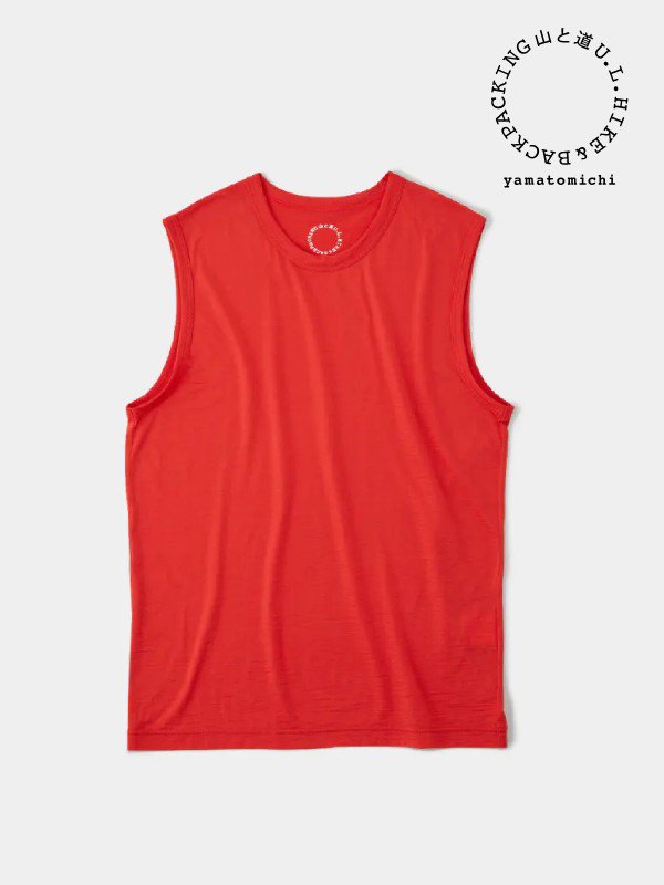 山と道 100% Merino Light Sleeveless - 登山用品