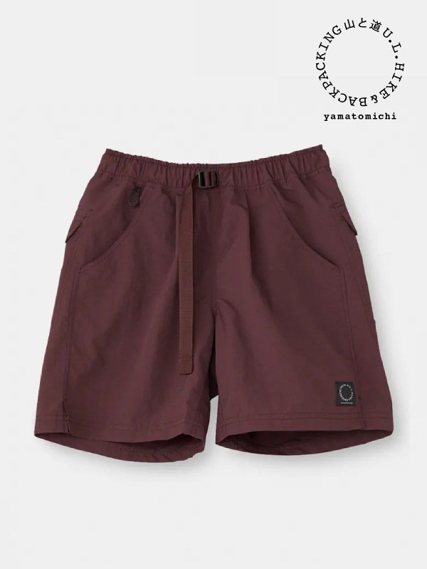 メンズ｜ボトムス / M's 5-Pocket Shorts Long Tawny Port