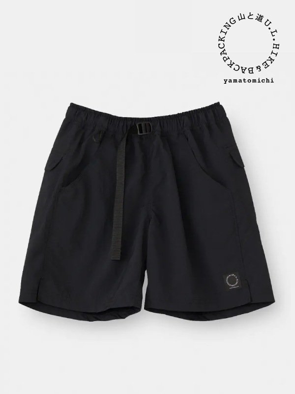 山と道｜ヤマトミチ Women's 5-Pocket Shorts Long (レディース) #Black