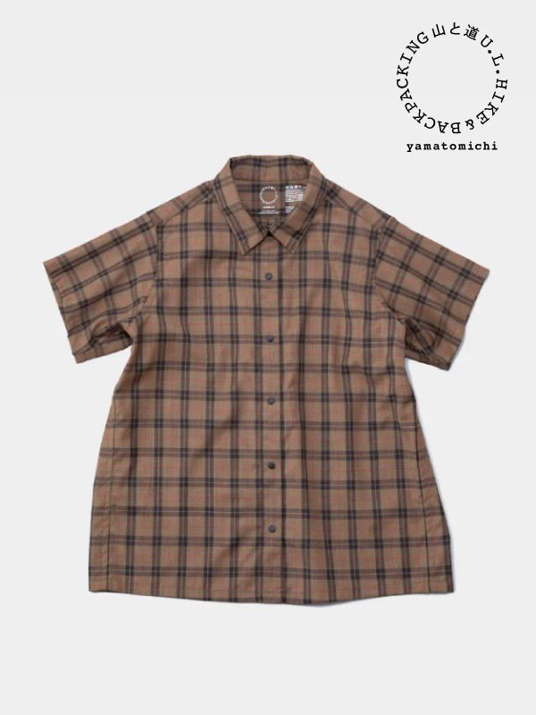 山と道 Merino Short Sleeve Shirt - シャツ