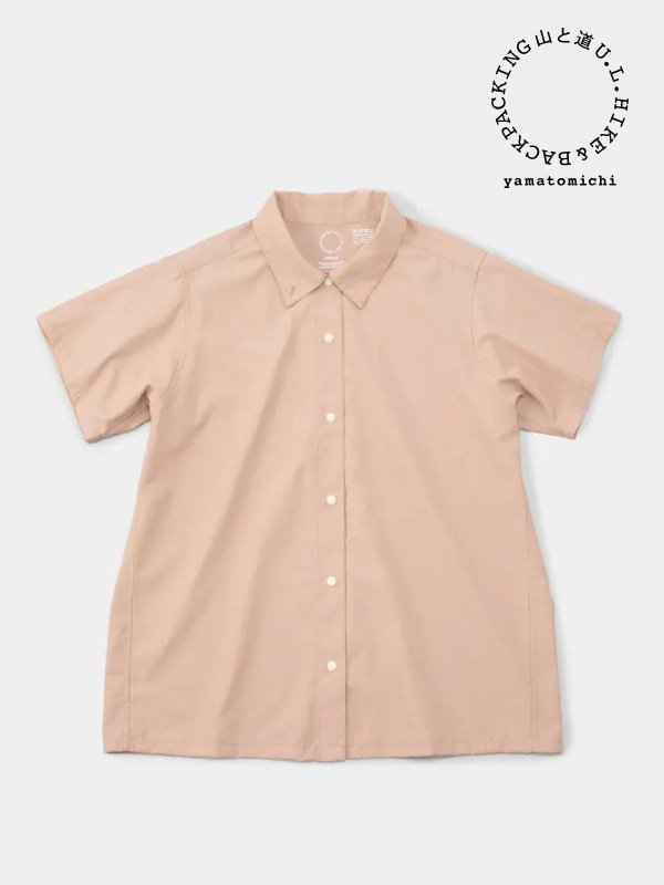 山と道｜ヤマトミチ Women's Bamboo Short Sleeve Shirt (レディース