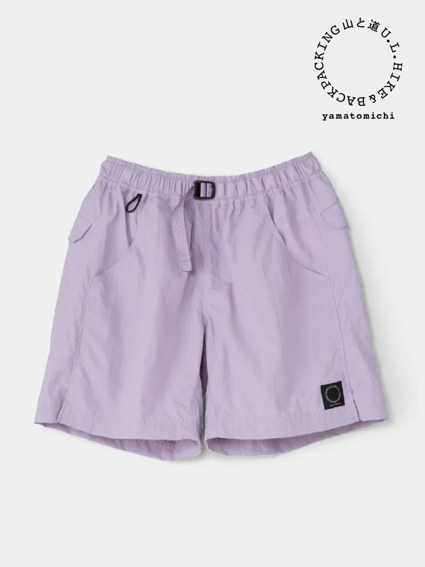 山と道 5-Pocket Shorts Pale Lilac - ショートパンツ