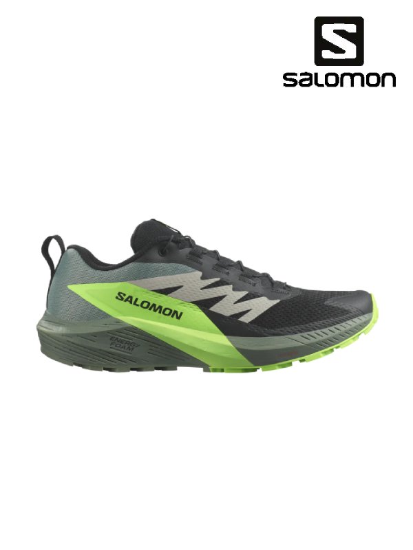 SALOMON｜サロモン SENSE RIDE 5 #Lunar Rock/S Orange/F Red [L47046200]